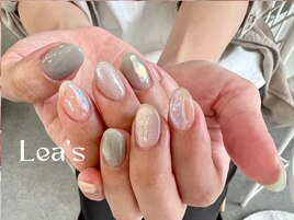 夏　くすみカラー