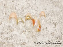 アンベリール 横浜店(Embellir)/(1815)天然石ニュアンスネイル