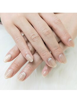 リラネイルサロン/マグネット+韓国ワンホンパーツ