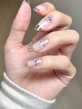 ノラネイル ウメダ(NORA nail UMEDA)の写真/結果重視の優良サロン◎定評がある仕上がりでリピーター続出♪華やかなネイル好きならココ!!美しい指先に＊