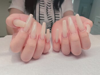メオネイル(MEO NAIL)/ミルキーヌードネイル