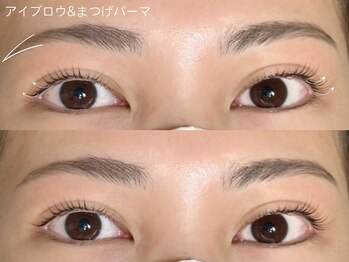 ハローゼア(HELLO THERE!)/アイブロウ＆まつ毛パーマ