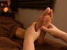 【むくみ改善】下半身集中オイルリンパマッサージ+足ツボ+フットバス(45分)