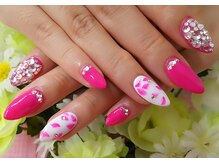 プルミエ ネイル(Premier Nail)/花びらネイル＆長さだし