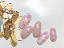 プリュム(Plume)/春ネイルサンプル