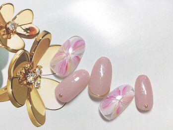 春ネイルサンプル