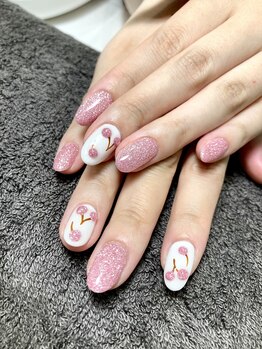 ラキネイル(LAKI Nail)/マグネットネイルアレンジ