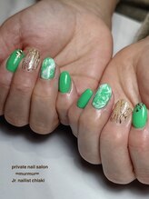 プライベート ネイルサロン マーマ(murmur)/マーブルネイル