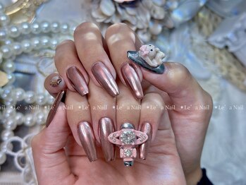 レアネイル 渋谷店(Le’a nail)/ミラーネイル☆
