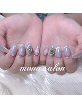 モナサロン(Mona salon)/マグネットオーロラネイル