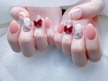 ビーネイル 新松戸(BE NAIL)/可愛いハートデザインネイル