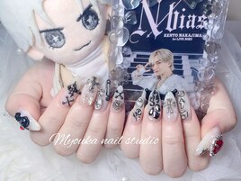 大きいパーツストーンつけ放題