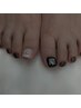 【foot】親指Design2本＋ワンカラー