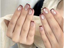 ルル 新宿西口(LULU)/マグネット+フレンチネイル