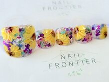 ネイルフロンティア 吉祥寺(NAIL FRONTIER)/F奥行きひまわりフット17980円