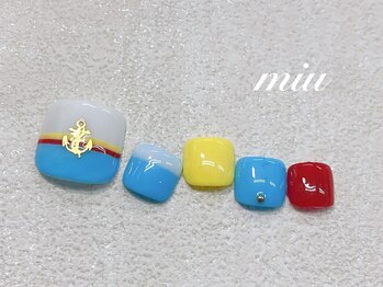 ミウ ネイル(miu nail)/Footオススメ定額★新規¥7490