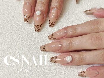 エスネイル 渋谷本店AT公園通り(es NAIL)の写真/超人気サロン!!芸能人も多数来店「es　NAIL」!!塗りかけネイルやニュアンスネイル等人気デザインをが豊富☆