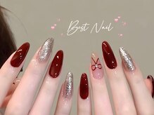 Best Nail 銀座店【ワンホンネイル・スカルプ・パラジェル・上品ジェルネイル】/シンプルデザイン