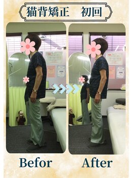 アミーゴ整体院/ビフォーアフター