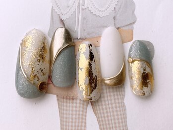 ネイルサロンフォーユー(for u)/ホイルネイル￥7980