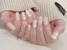 シンプル/ワンホンネイル
