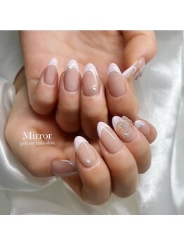 ミラー(Mirror)/春ネイル♪
