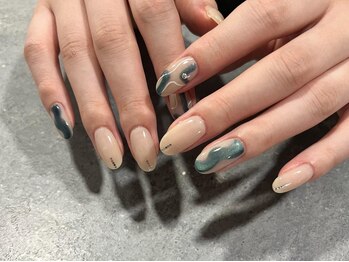 サローネボスコ(salone bosco)の写真/【昭和町駅徒歩1分】持ち込みデザイン¥7500（オフ代別途¥500）季節感を抑えたデザインやカラーをご提案♪