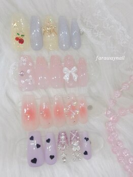 ファラウェイネイル(Faraway nail)/3月分NEWデザイン追加!