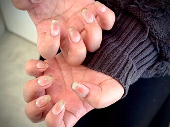 ヌル ネイル 堀江(NURU NAIL HORIE)/チークネイル×マグネット☆