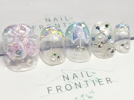 Fあじさい雫ネイル14980円