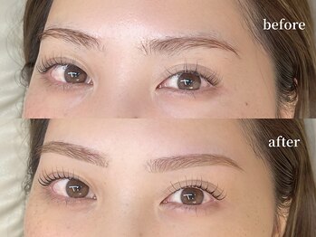 ビーブロウ(Bebrow)/眉WAX+ラッシュリフト