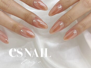 エスネイル 渋谷本店AT公園通り(es NAIL)の写真/芸能人御用達ブランド♪定番ネイルを豊富にご用意!!ニュアンスネイル・綺麗めネイル・くすみカラー等対応！