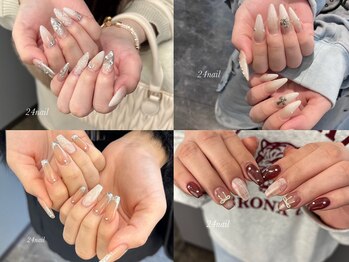 ニーヨンネイル(24nail)