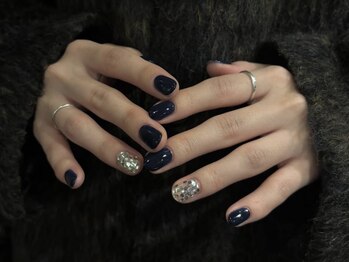 リヘッドモエカネイル(reHEAD/moeka nail)の写真/ショートネイルデザインを豊富にご用意!キレイで好印象な手元に♪ネイルケアで自然なツヤ感&清潔感UP☆