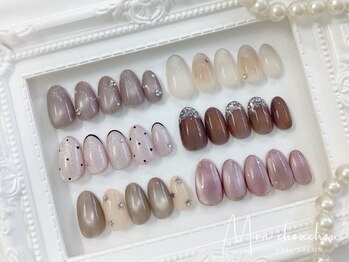 モンシュシュ 吉祥寺(Mon chouchou)の写真/新作デザインサンプル毎月更新!ニュアンスネイルの定額も◎時短メニューもあるので予定の合間にも◎