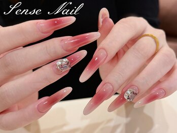 センスネイル 池袋店(Sense Nail)の写真/新宿駅徒歩3分★初回ソフトジェル付け替えオフ無料/リピ-タ-様も30日以内再来店の口コミ投稿済の方オフ無料