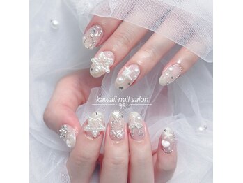 カワイイ ネイルサロン 錦糸町店(Kawaii)/ワンホン /マグネット／長さ出し
