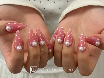シェリーラメール 渋谷(cherielamer)/ドットネイル
