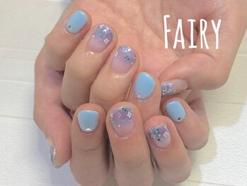 フェアリー(Fairy)/紫陽花ネイル by戸松