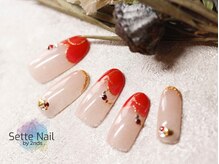 セッテネイル(Sette Nail)/フレンチ×ハート[自由が丘]
