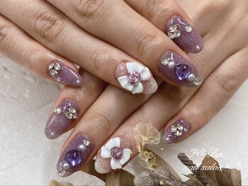 ネイルサロン トゥービー 御徒町上野(To Be)/パーツ付け放題コース9980円