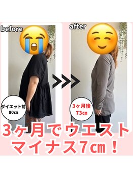 サロンドミヤシタ(SALON DE MIYASHITA)/健康的にお痩せいただけます