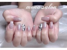 モナサロン(Mona salon)/マグネット／埋め尽くしネイル
