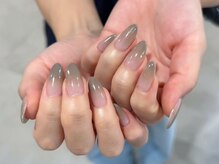 ローラン(LORAN)/シンプルグラデーションネイル