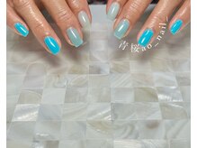アオネイル(青桜 ao_nail_)/《お試し》ワンカラーコース