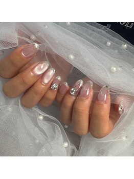 アイリッシュネイル 久屋大通店(Irish Nail)/ガラスフレンチネイル