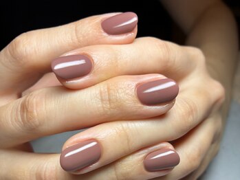 ポッシュ(Posh)の写真/【丁寧なネイルケア込】シンプルだけど周りと差がつく！美フォルムワンカラーやポイントアートが当店人気♪