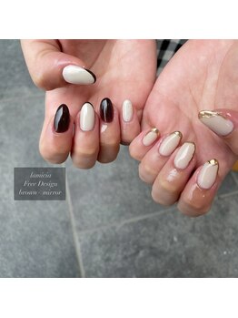 ラミシア(lamicia)/autumn　NAIL