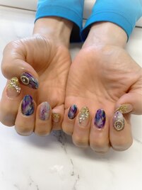 ニュアンス、ゴージャス、紫