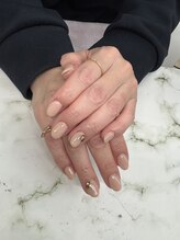 ネイルサロン エーナイン ザ ビッグ豊平店/シンプルネイル